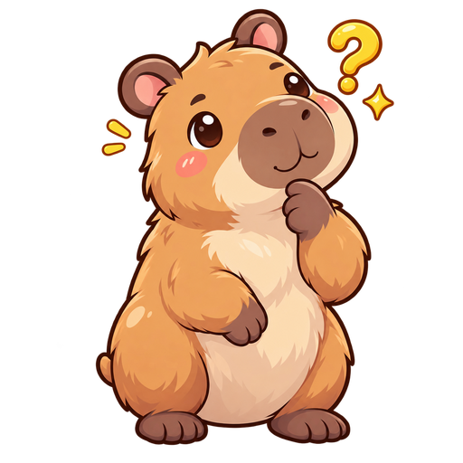 Capybara math buddy